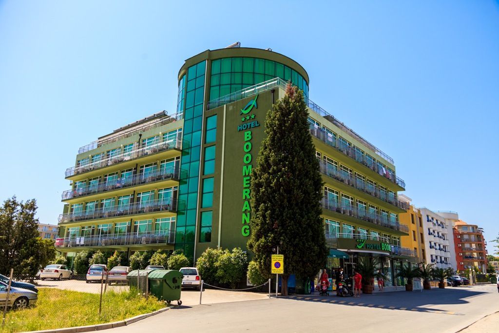 Hotel Boomerang - Sunny Beach Exterior foto