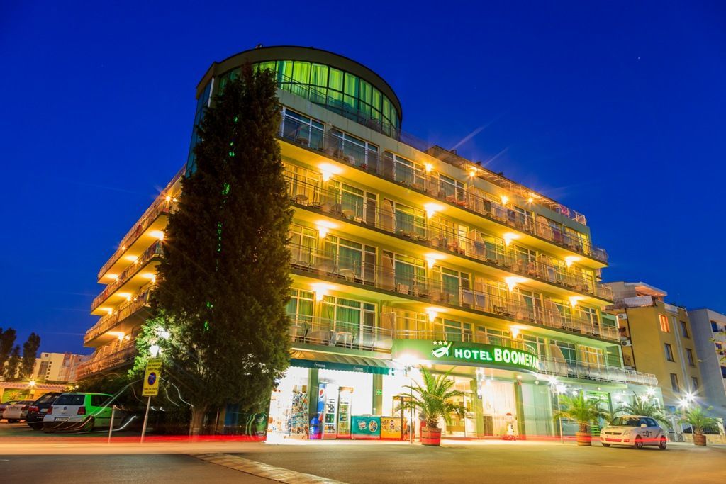Hotel Boomerang - Sunny Beach Exterior foto