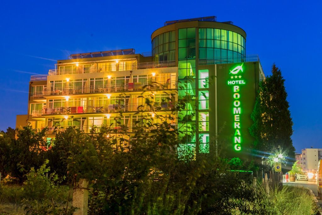 Hotel Boomerang - Sunny Beach Exterior foto